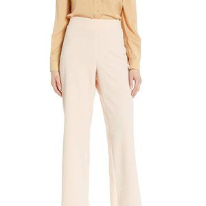 Women's Solid Soft Crepe Flare Bottom Pant